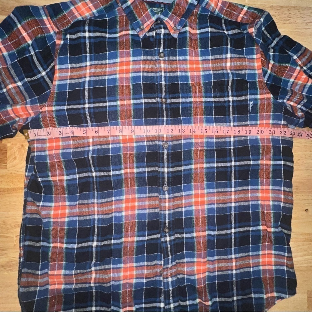 Woolrich Trout Run Men’s Large Plaid Flannel Shirt - Classic Fit - Picture 5 of 8